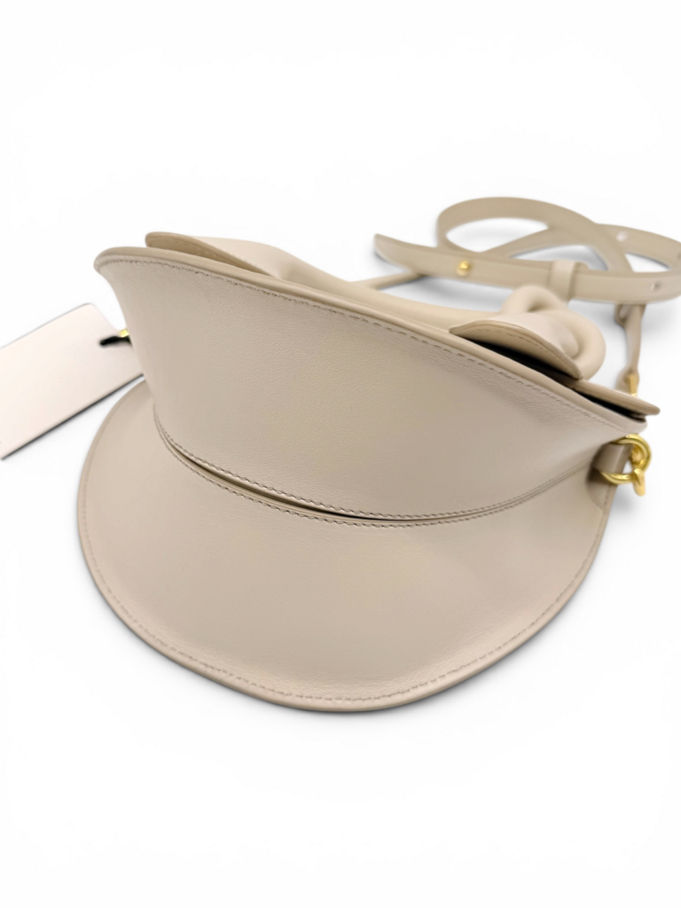 "Pretzel" Leather Bag NWT Including shoulder strap & dust bag
