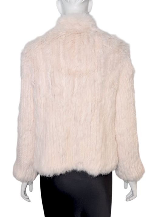 Rabbit Fur Jacket Size XL