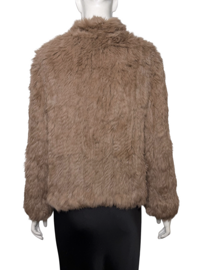 Sophie Moran Rabbit Fur Jacket Size XL Est RRP $480