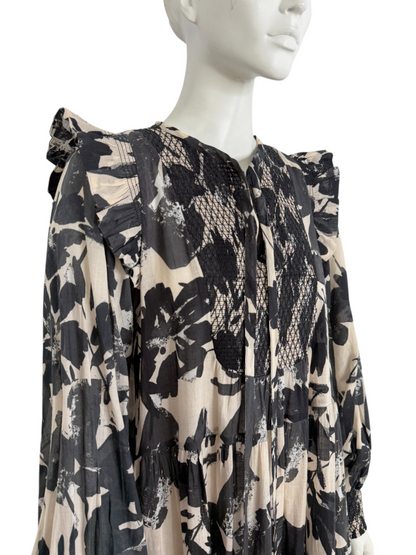 Ramie/Cotton Blend Dress Size 1-2