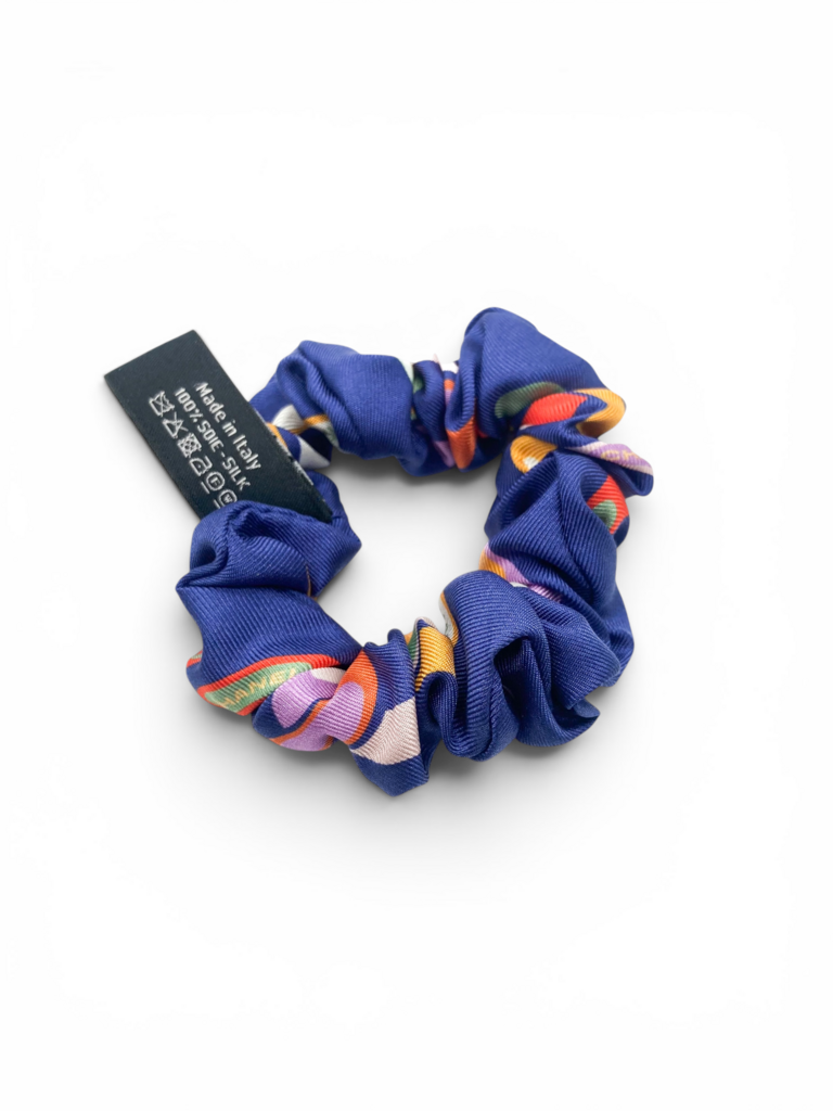 Silk Twilly Bandeau Scarf & Scrunchie Including Box