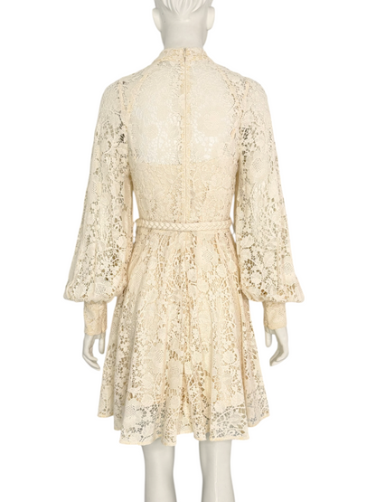 Lace Dress (Incl. Belt) Size 2