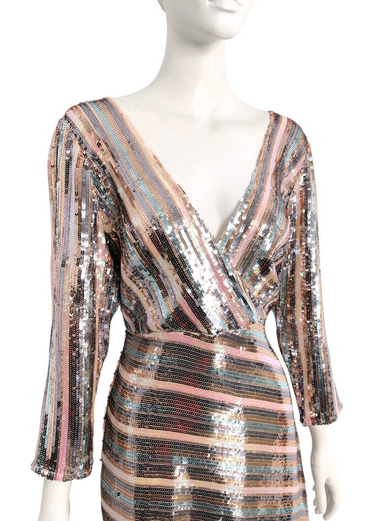 Sequinned Dress NWT Size XS