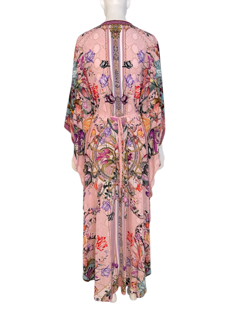 'Mad As A Snake' Silk Dress Size O/S