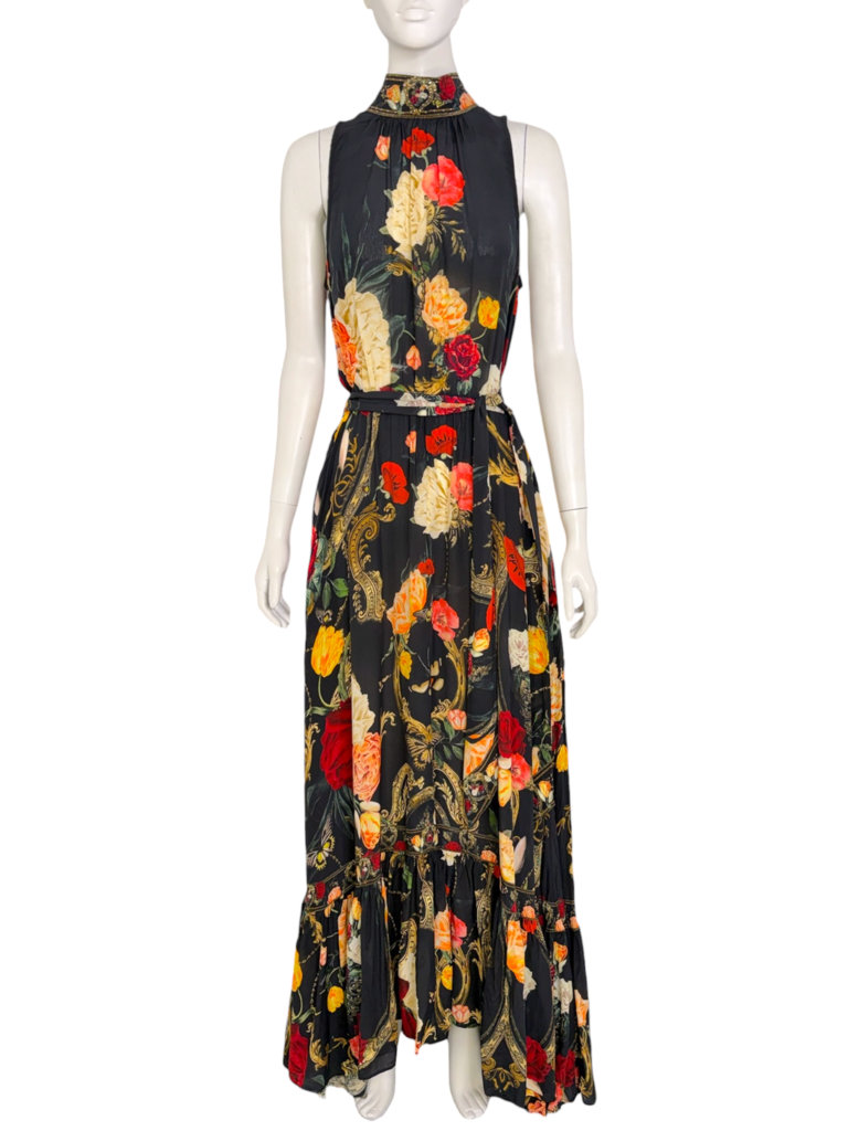 Camilla Silk "Magic in the Manuscripts" Dress (AS IS) Size S Est RRP: $895