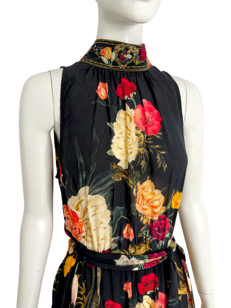 Camilla Silk "Magic in the Manuscripts" Dress (AS IS) Size S Est RRP: $895