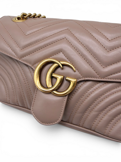 Marmont Matelasse Shoulder Bag Including Dust Bag