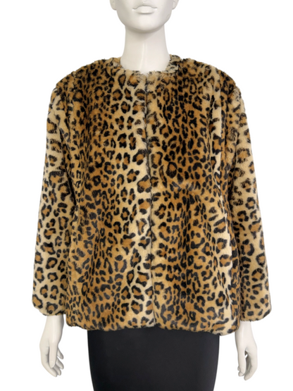 Faux Fur Jacket Size 36