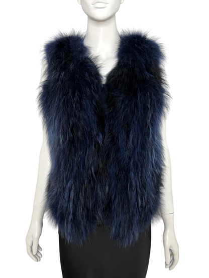 Fur Vest Size M
