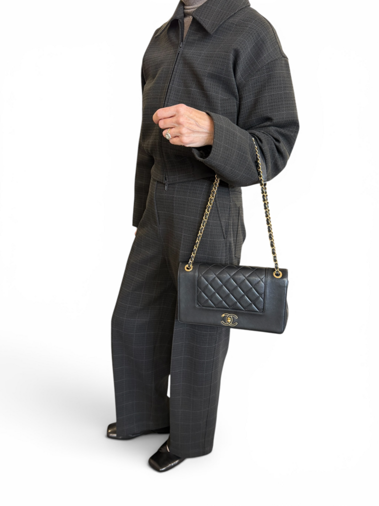 Mademoiselle Vintage Double Flap Bag