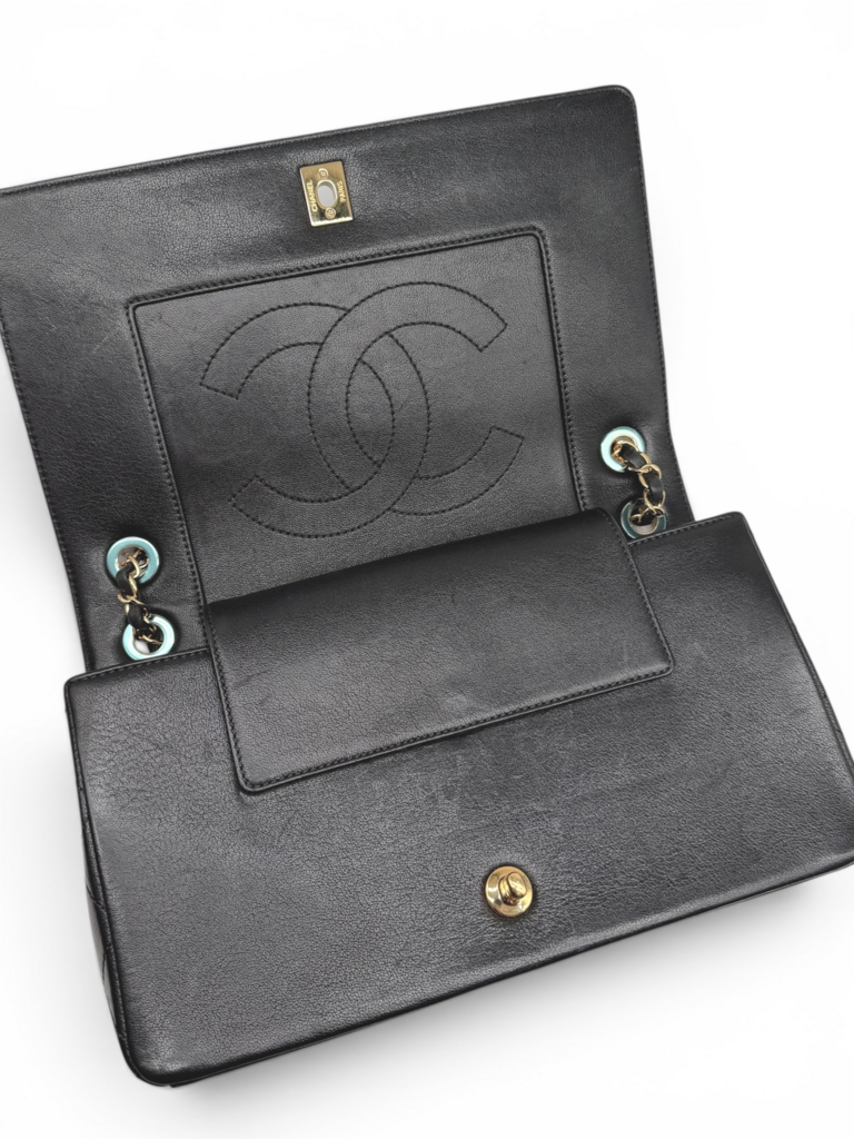 Mademoiselle Vintage Double Flap Bag