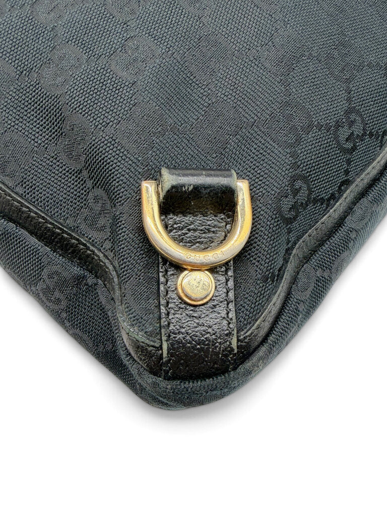Canvas Abbey D-Ring Tote Bag With Dust Bag & Box