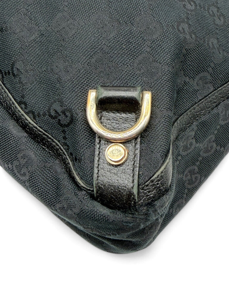 Canvas Abbey D-Ring Tote Bag With Dust Bag & Box