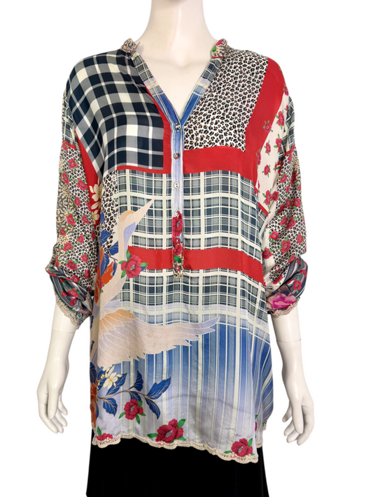 Silk Top Size S