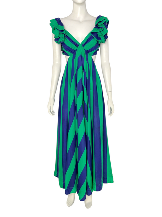 'Tiggy Frill' Silk Dress Size 1