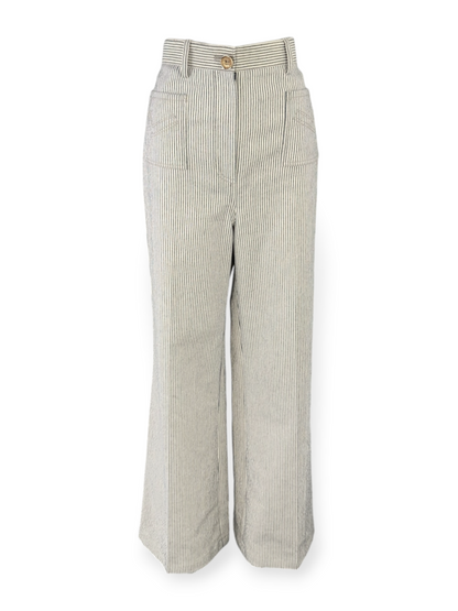 Italian Stripe Denim Pants NWT Size 12
