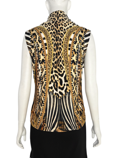 'Berkeley St After Dark' Jersey Top Size M