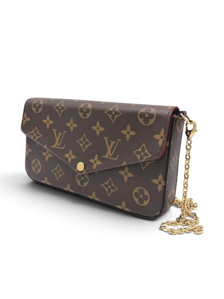 Pochette Felicie 2020 With Insert, Cardholder, Dust Bag, Box & Bag