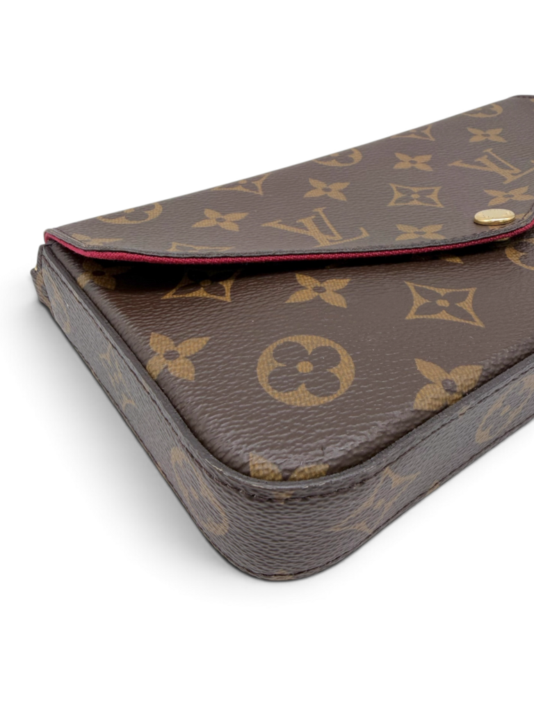 Pochette Felicie 2020 With Insert, Cardholder, Dust Bag, Box & Bag