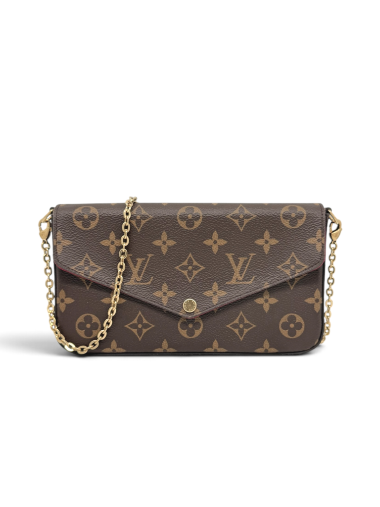 Pochette Felicie 2020 With Insert, Cardholder, Dust Bag, Box & Bag
