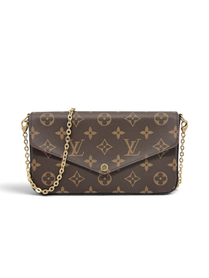 Pochette Felicie 2020 With Insert, Cardholder, Dust Bag, Box & Bag