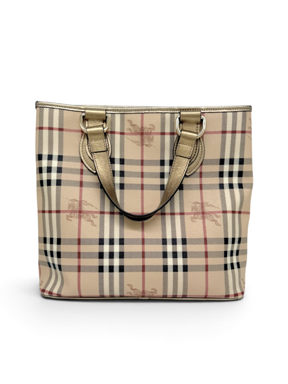 Haymarket Check Regent Tote Bag & Dust Bag
