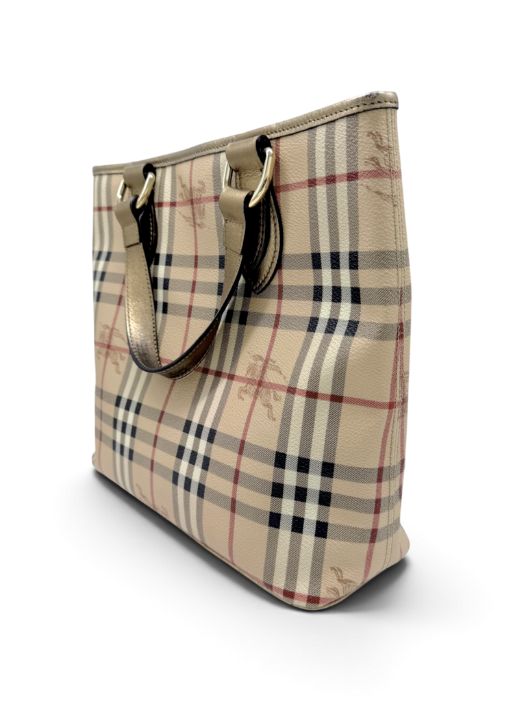 Haymarket Check Regent Tote Bag & Dust Bag