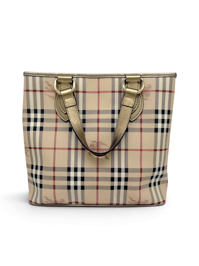 Haymarket Check Regent Tote Bag & Dust Bag