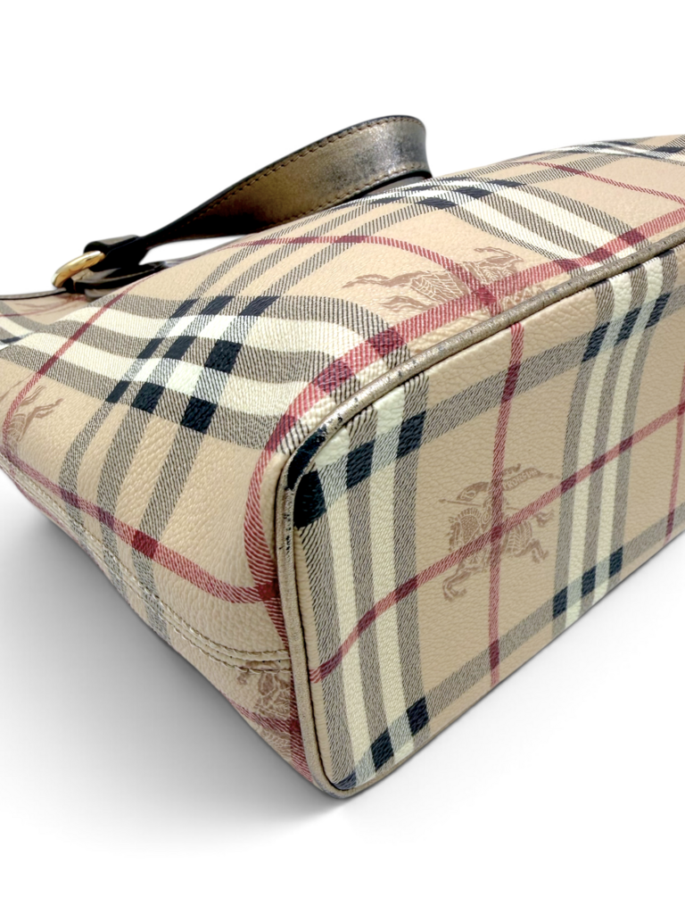 Haymarket Check Regent Tote Bag & Dust Bag