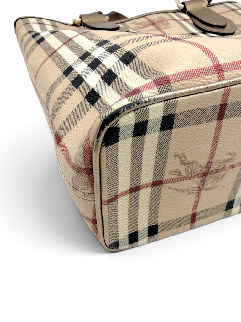 Haymarket Check Regent Tote Bag & Dust Bag