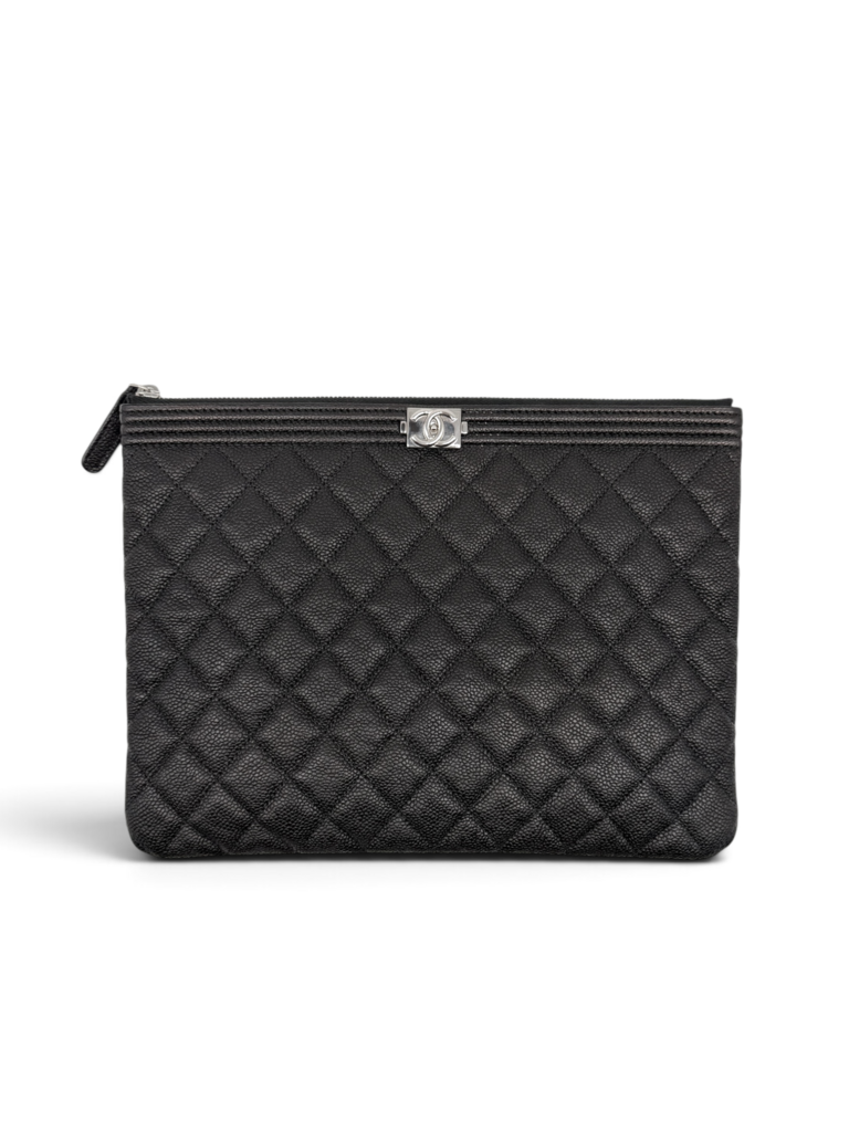 Boy Caviar Medium O Case Pouch & Dust Bag