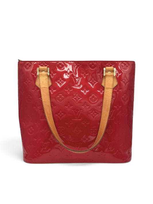Monogram Vernis Houston Tote & Dust Bag