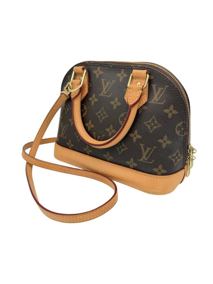 Alma BB Monogram Canvas Bag With Strap & Box