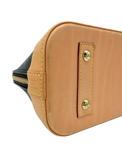 Alma BB Monogram Canvas Bag With Strap & Box