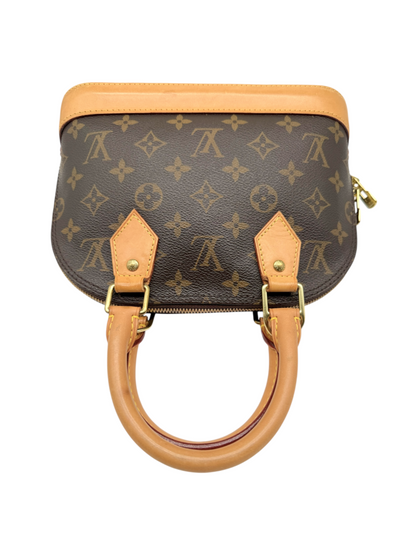 Alma BB Monogram Canvas Bag With Strap & Box