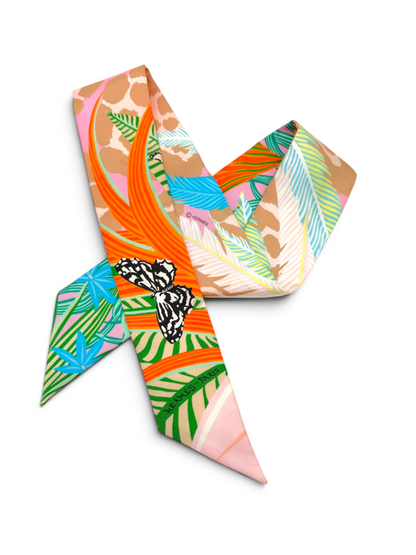 'Savannah Butterfly' Twilly & Box