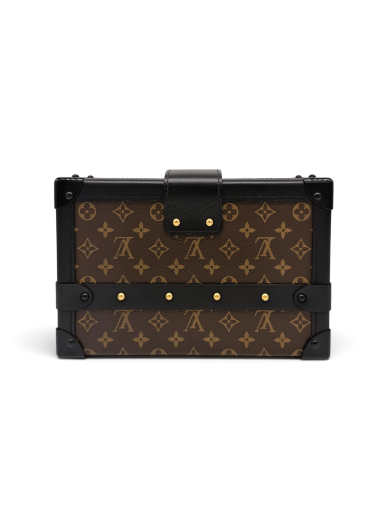 Petite Malle Monogram Bag With Strap & Dust Bag