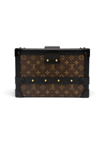 Petite Malle Monogram Bag With Strap & Dust Bag