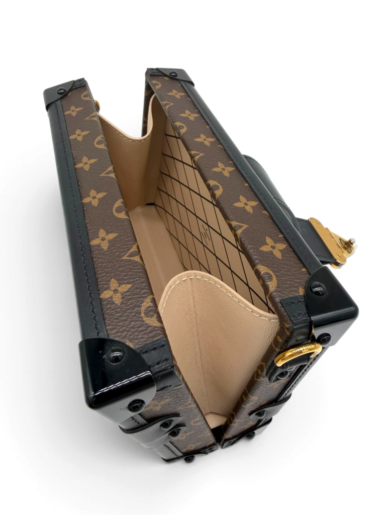 Petite Malle Monogram Bag With Strap & Dust Bag