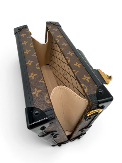 Petite Malle Monogram Bag With Strap & Dust Bag