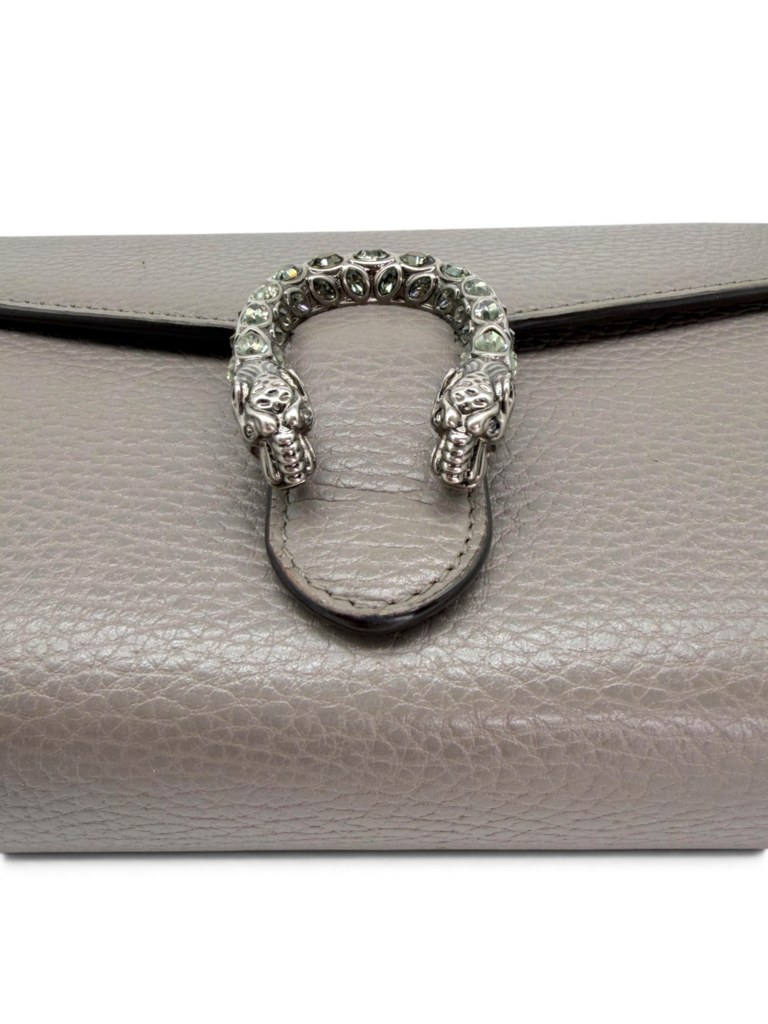 Dionysus Leather Wallet On Chain