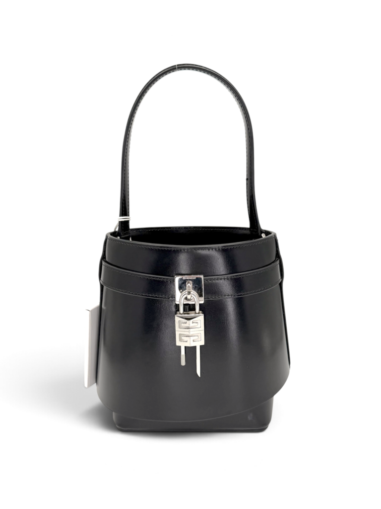Shark Lock Bucket Bag With Strap & Dust Bag
