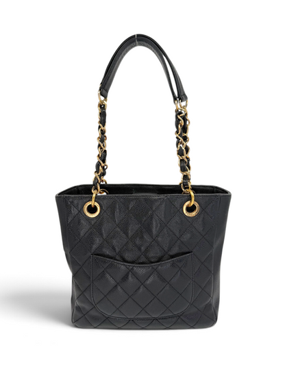 Chanel Quilted Caviar Petite Timeless Tote