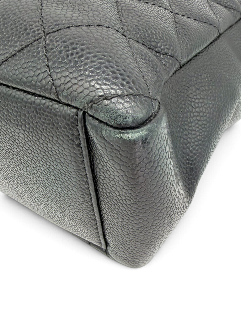 Quilted Caviar Petite Timeless Tote