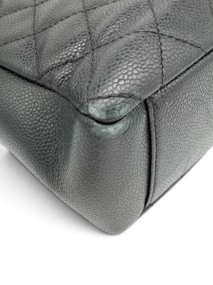 Quilted Caviar Petite Timeless Tote