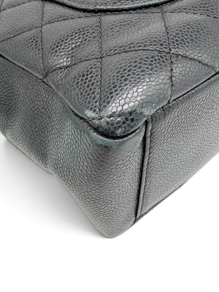 Quilted Caviar Petite Timeless Tote