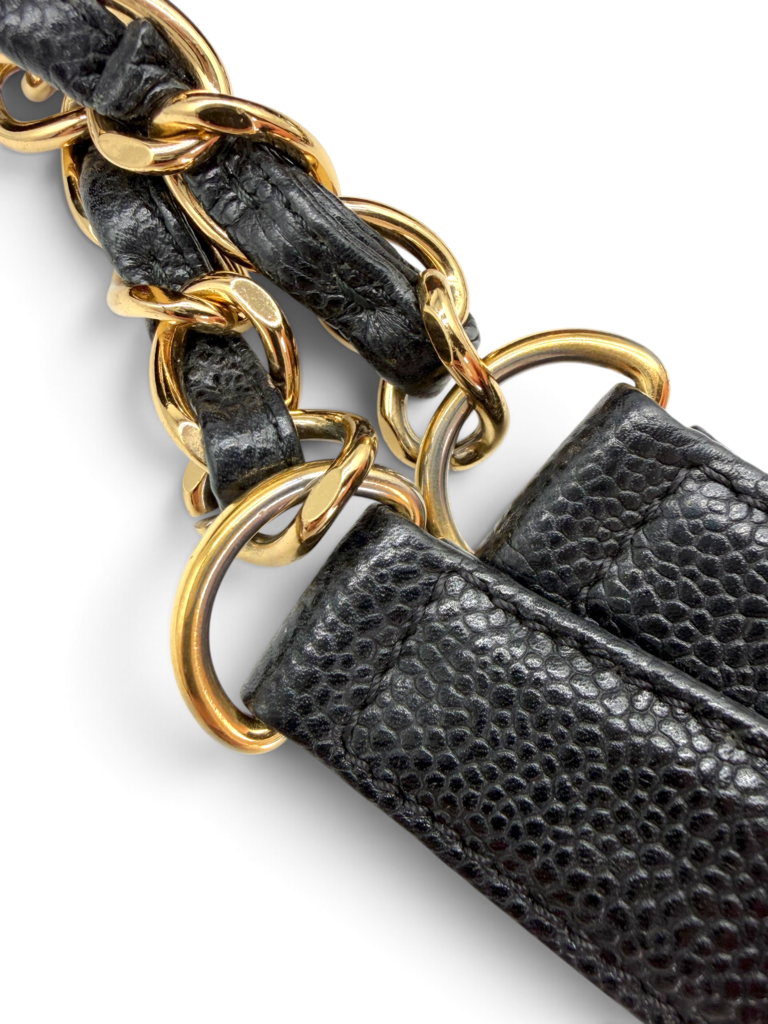 Quilted Caviar Petite Timeless Tote