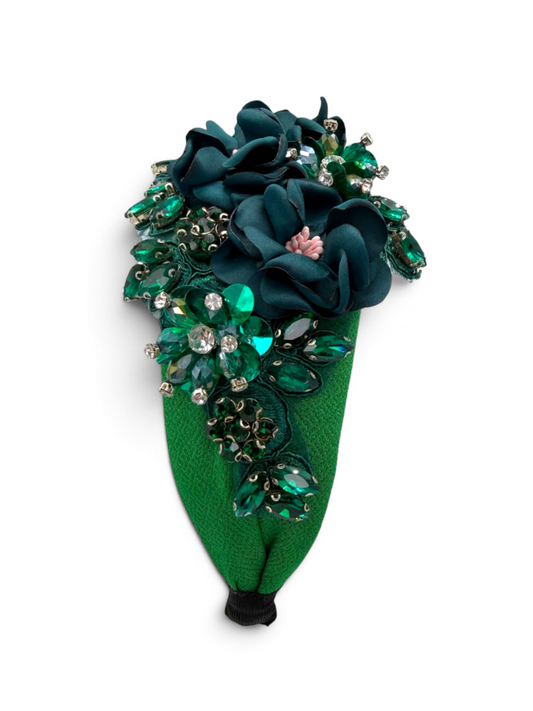 Jewelled Floral Headband