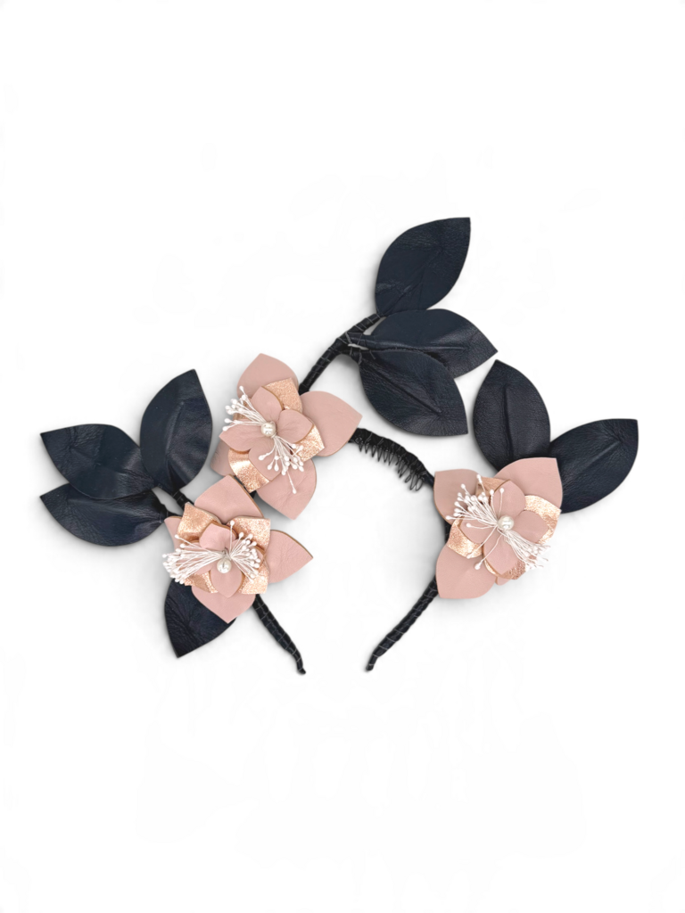 Handcrafted Leather Fascinator