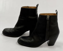 Load image into Gallery viewer, Acne Studios 'The Pistol' Black Ankle Boots Size 38
